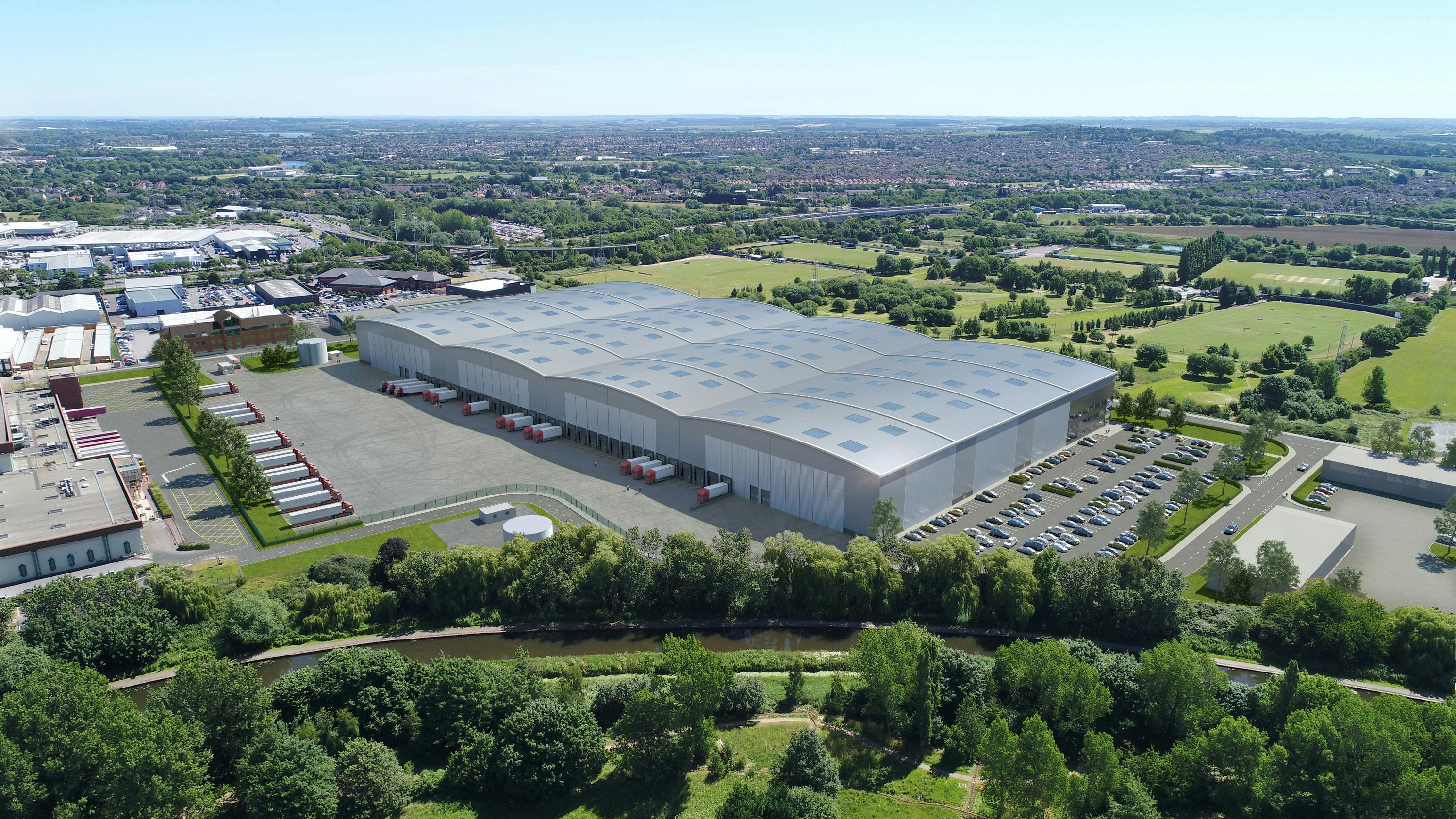 New Horizon Thane Road Nottingham Distribution Warehouse To Let M1 Agency As