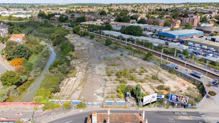 Land at Hythe Station Road, Colchester, Industrial / Open Storage For Sale - pkp  ME  Hythe Colchester  Aerial  1.jpg