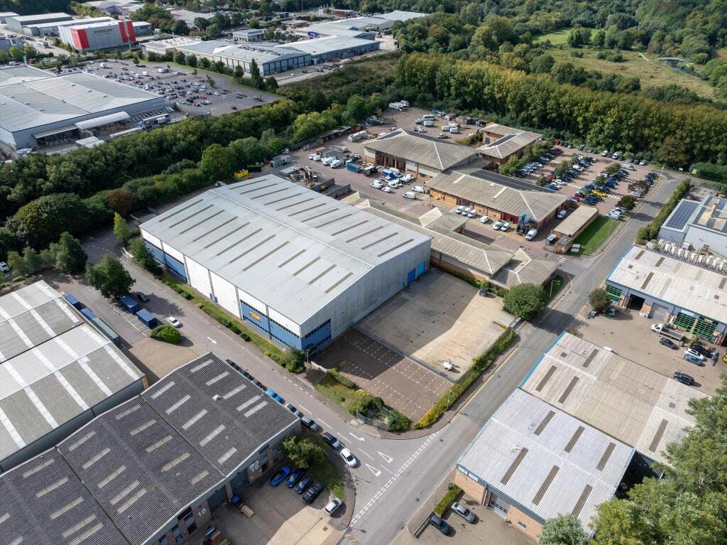 Units A & B Mead Park, Units A & B Mead Park, River Way, Harlow, Industrial To Let - Drone 2.jpeg