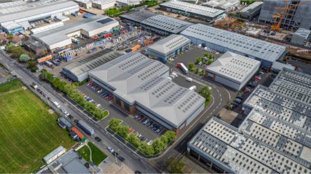 Unit 2, Castle Park Hayes, Springfield Road, Hayes, Industrial / Logistics / Trade Counter / Warehouse To Let - Aerial 1.jpg