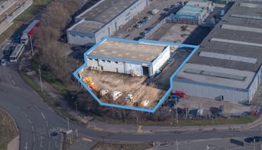 Unit 24 Longwood Park, Manchester, Industrial To Let - Zoomed in Aerial  24 Longwood.JPG - More details and enquiries about this property