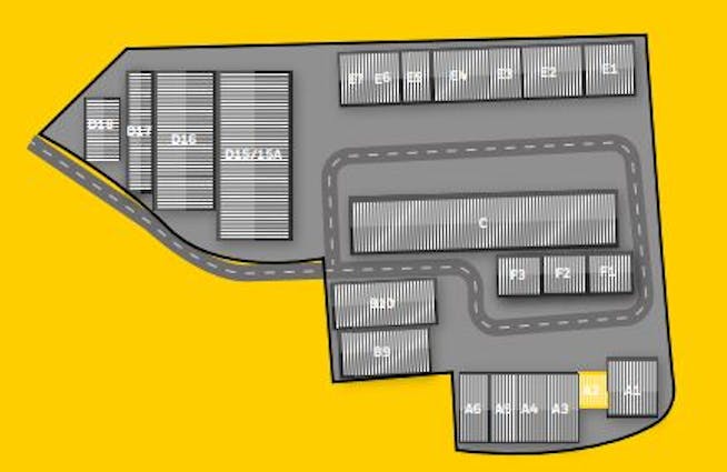 Unit A2 Larkfield Trading Estate, Aylesford, Industrial To Let - Aylesford  A2 Larkfield TE estate layout.JPG