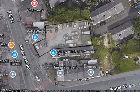 4 Ainsworth Road, Manchester, Workshops To Let - Overhead Shot