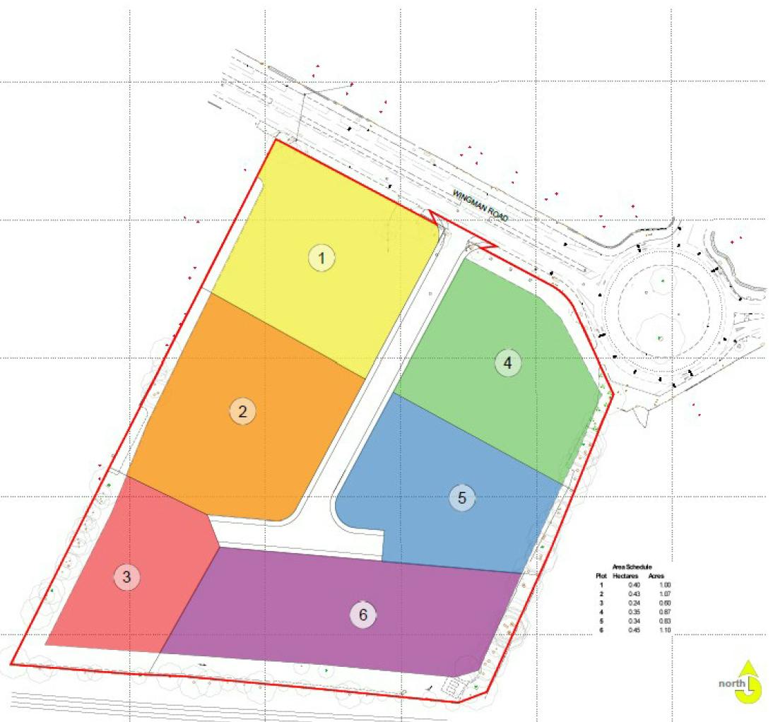 Seven Gate Park, Wigman Road, Nottingham, Land To Let - Wigman road.png