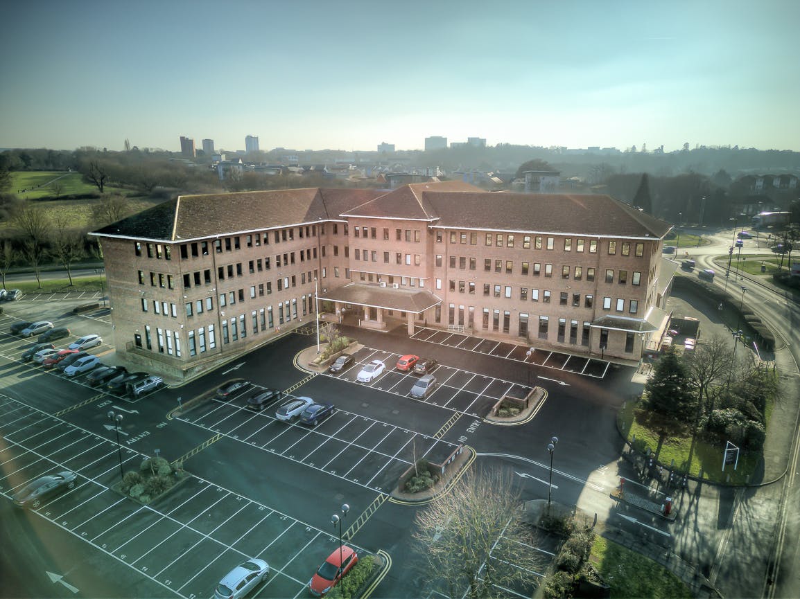 Ground Floor Suite 2, Field House, Harlow, Offices To Let - Field House Ariel 1 May 2023 .jpg