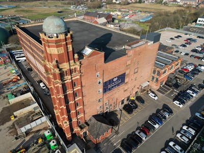 Ram Mill, Oldham, Office To Let - Ram Mill Business Centre Drone View.jpg