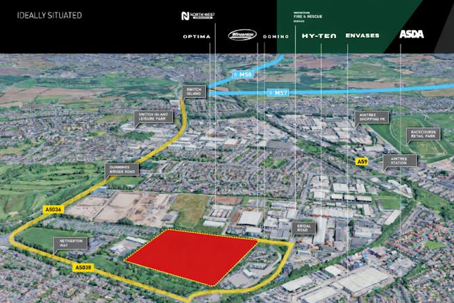 Open Storage Land, Bridle Road, LIverpool, Land To Let - Aerial open storage.png