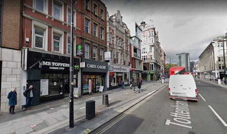 61 Tottenham Court Road, London, Retail To Let - pic of street Tottenham court road.png