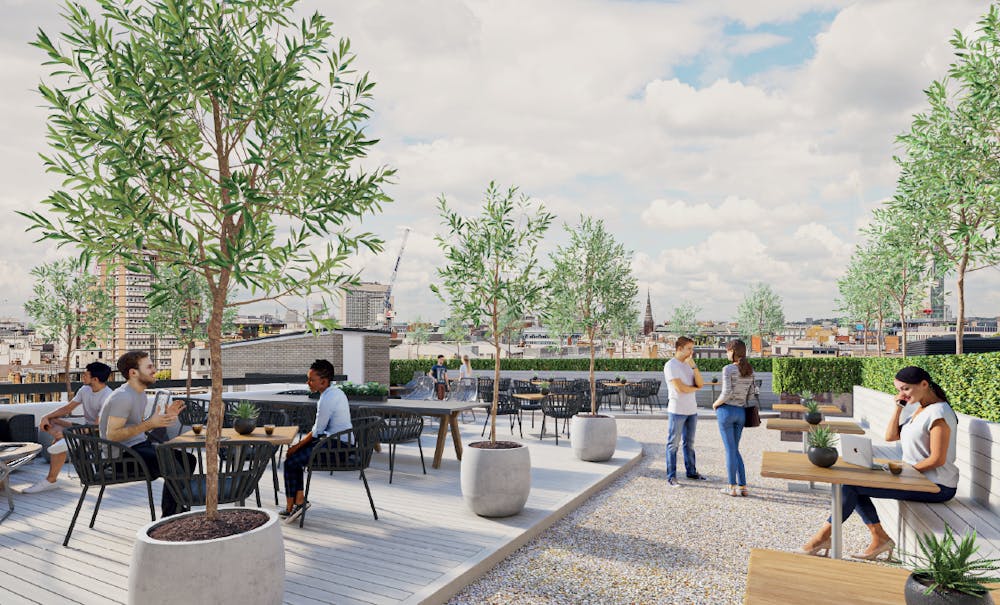 The Wingate, Shaftesbury Avenue, W1, 96 Shaftesbury Avenue, London, Office To Let - 4th terrace.PNG