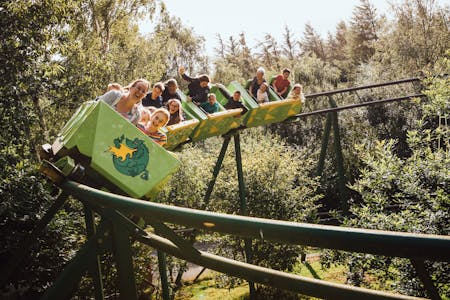 Green Wood Family Theme Park, Gelli Guffwidd, Y Felinheli, Leisure For Sale - Green Dragon Roller Coaster.jpg