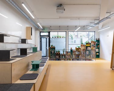 16 Northdown Street, 16A Northdown Street, London, Office To Let / For Sale - desk area ground floor - empty.jpeg