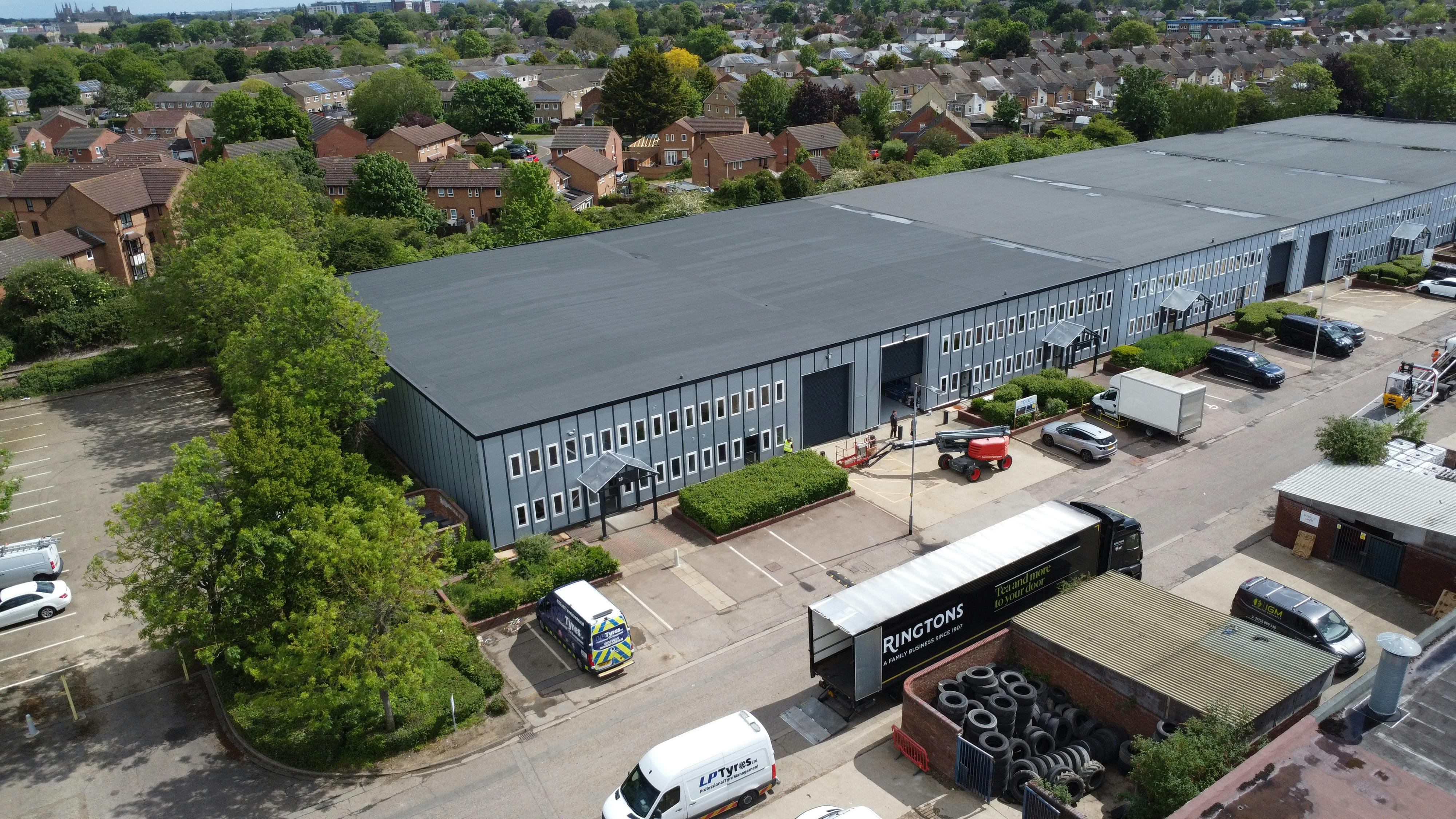 Unit 20 & 21 Maxwell Road Industrial Estate, Peterborough, Industrial To Let - DJI_0023.JPG