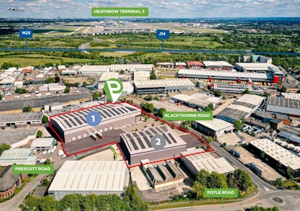 Poyle Point 2, Blackthorne Road, Colnbrook, Industrial / Warehouse To Let - CGI aerial