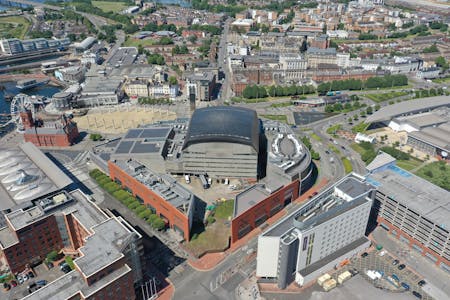 Workspaces at the Wales Millennium Centre, Bute Place, Cardiff, Office To Let - HDDRONE011.JPG