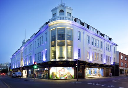 Le Gallais Building, 54 Bath Street, St Helier, Jersey, Retail To Let - Dusk Photo.jpg