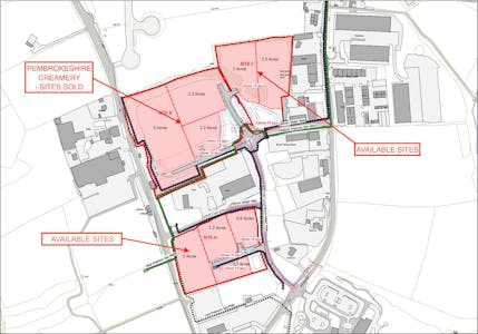 Pembrokeshire Food Park, Haverfordwest, Development Land / Office / Industrial / Warehouse For Sale - Updated Plan 300925.jpg