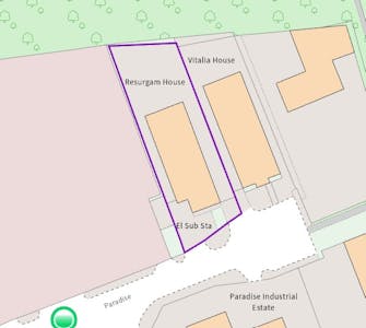 Paradise, Hemel Hempstead, Industrial For Sale - OS map.jpg