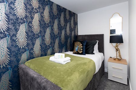 The Ancient Unicorn, Bowes, Barnard Castle, Leisure / Residential / Retail To Let - Apartment Peacock Room.jpg