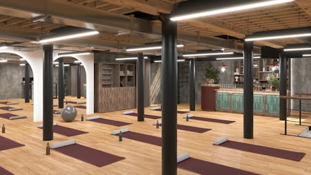 Regent's Wharf, All Saints Street, King's Cross, Office Lease Assignment / For Sale - Events Space CGI