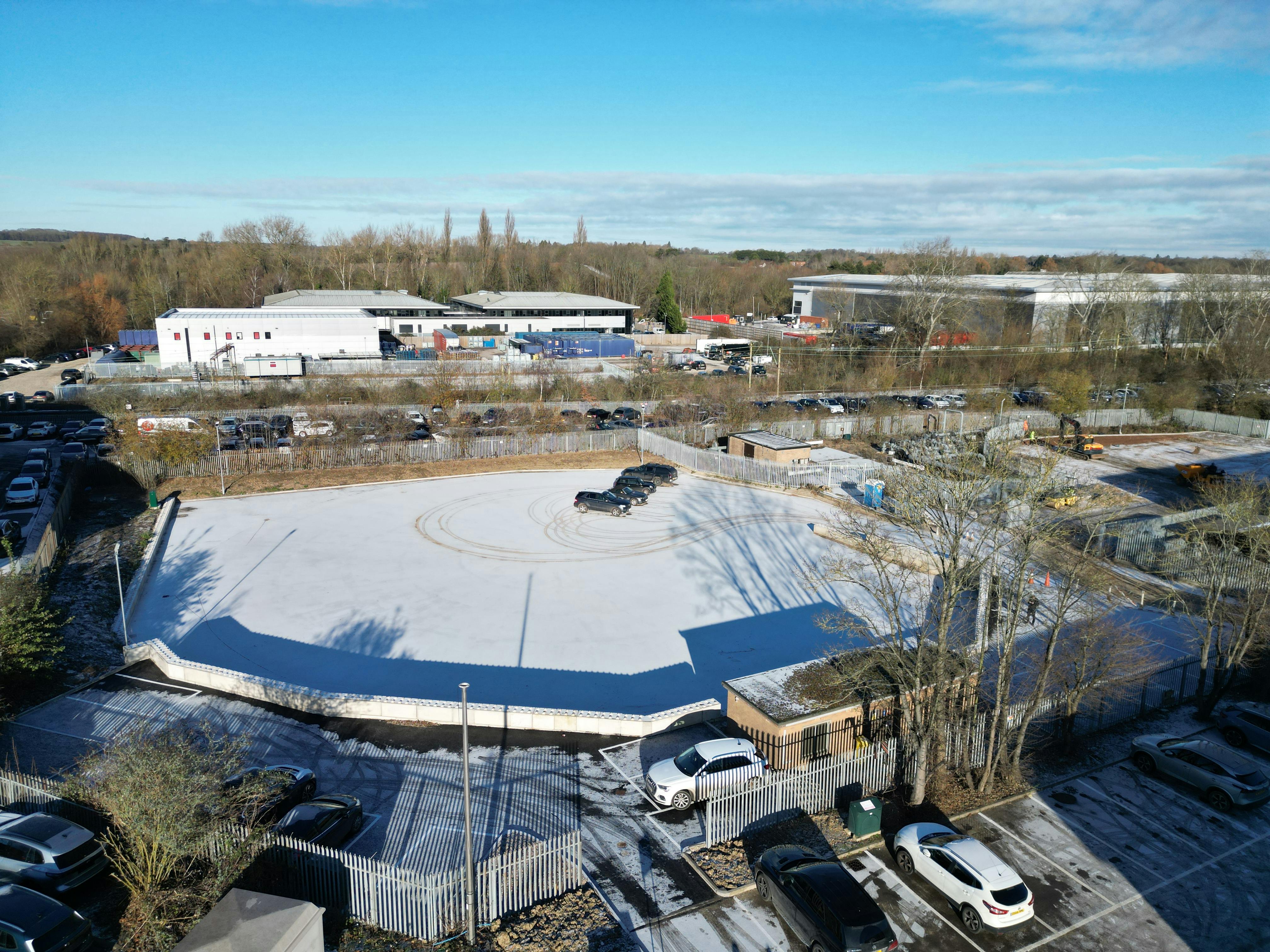 Yard at 3 Windsor Place, Harlow, Industrial To Let - DJI_0054.JPG