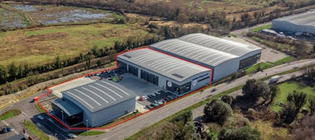 Units B/C and D ARC Logistics Park, Snodland, Industrial / Industrial/Logistics / Trade Counter / Urban Logistics / Warehouse Lease Assignment - ARC Aerial  Redline.jpg