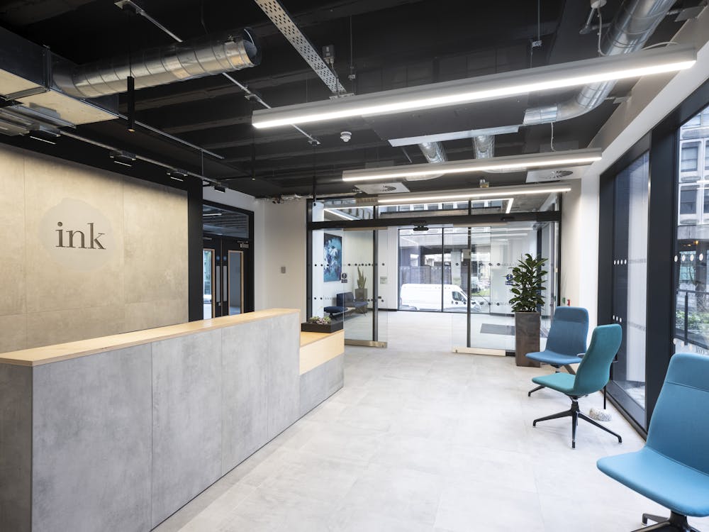 The Ink Building, 24 Douglas Street - Reception