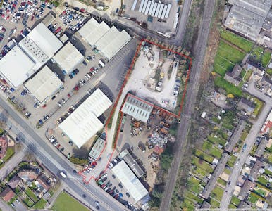 Land at Hayricks Wharf, Hayricks Wharf, Cheltenham, Open Storage For Sale - Red Outline Plan.jpg
