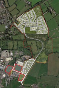 Development Land at Stationn Road, Station Road, Crewkerne, Development / Land For Sale - Crewkerne Site plan