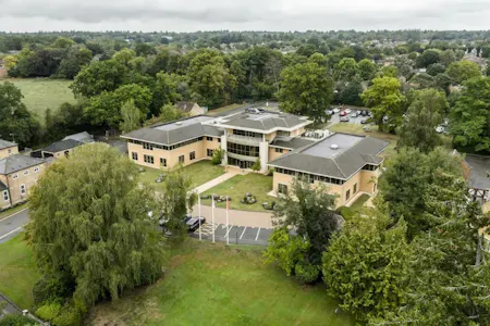 Blays House, Wick Road, Egham, Office To Let - aerial.jpeg
