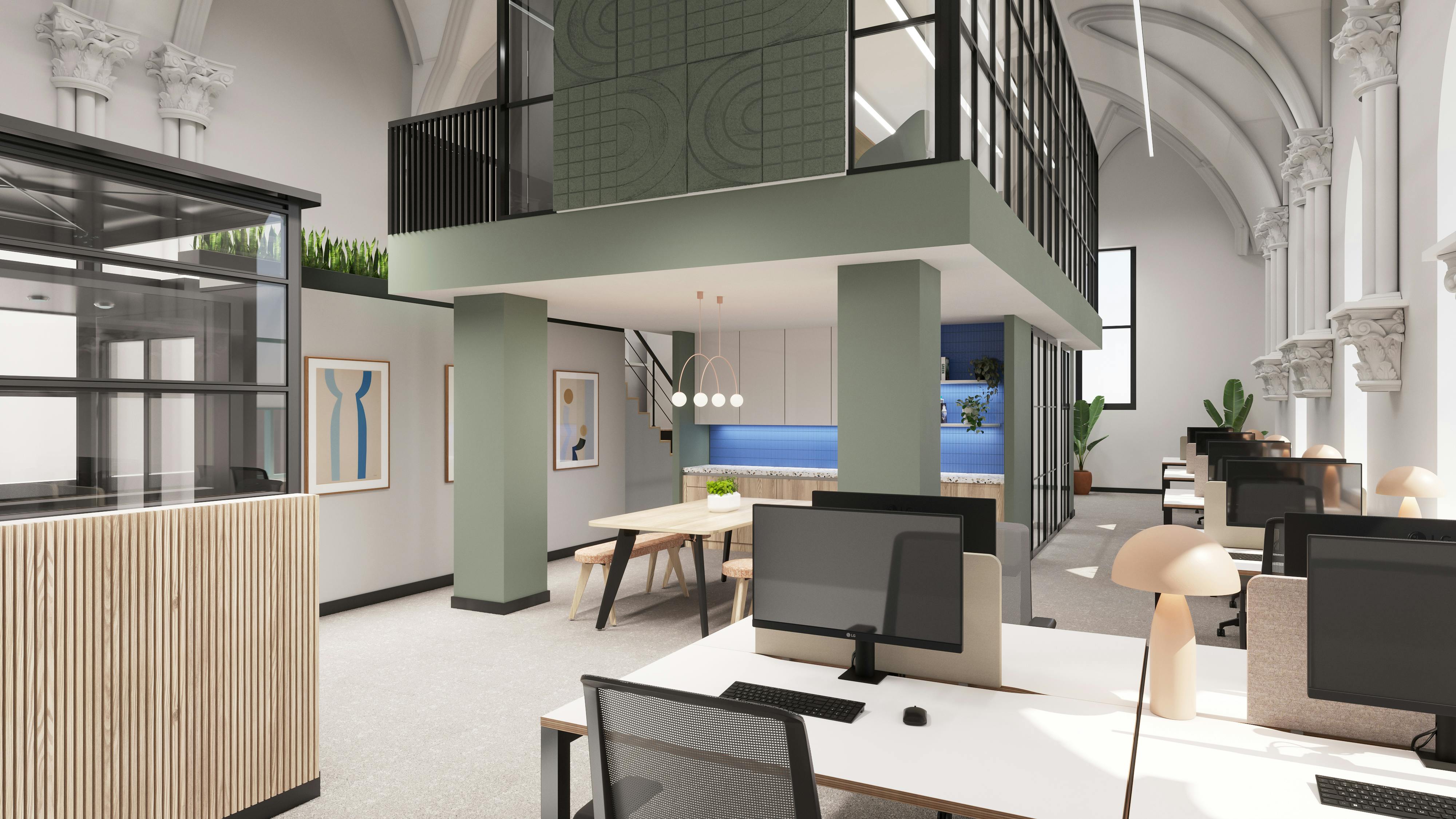 Lodgeworks, 24 Great George Street, Leeds, Offices To Let - First_Floor Brighter.jpg