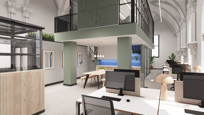 Lodgeworks, 24 Great George Street, Leeds, Offices To Let - First_Floor Brighter.jpg