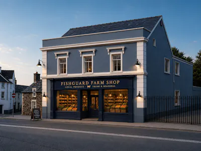 Bank House, Fishguard, Mixed Use / Retail - In Town To Let - Farm Shop..jpg