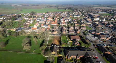Land to the rear of St Joseph the Worker Church, Sherburn in Elmet, Development Land / Residential Development / Land For Sale - DJI_0020-Pano-Edit-2.jpg