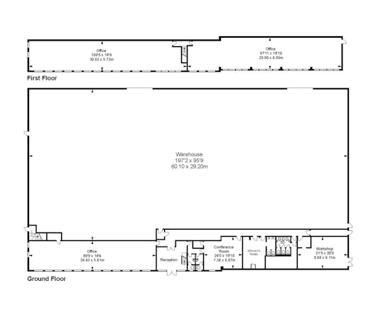 Unit 6 Vanguard Industrial Estate, Ashford, Industrial To Let - Unit 6 Vanguard IE Floor Planb.jpg