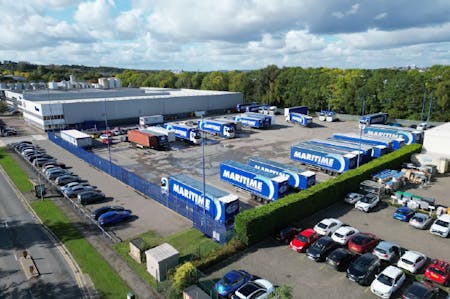 Open storage land, 54 Caswell Road, Northampton, Industrial/Logistics / Open Storage / Industrial / Warehouse To Let - aerial 2.png