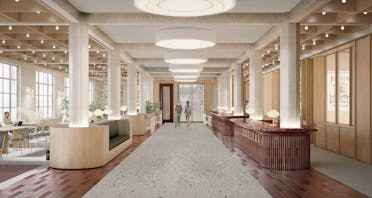 Carreras Building, Hampstead Road, London, Office To Let - Proposed Reception.png - More details and enquiries about this property