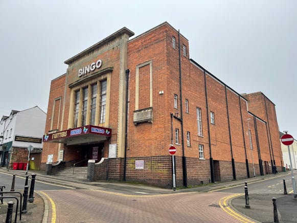 Flutters Bingo Hall, Alfred Street, Rushden, Investment / Investment / Investment / Other / Other / Retail For Sale - front.jpg