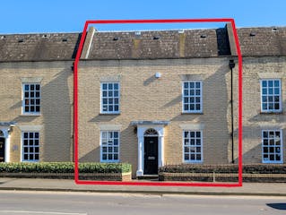 John Cree House, Addlestone For Sale - Main Front View With Line.JPG