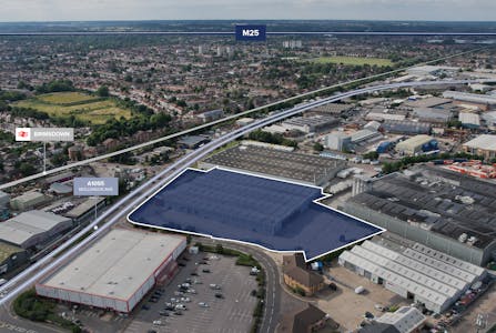 Open Storage Site, 1371 Mollison Avenue, 1371 Mollison Avenue, Enfield, Open Storage To Let - DJI_0197 Edit.jpg