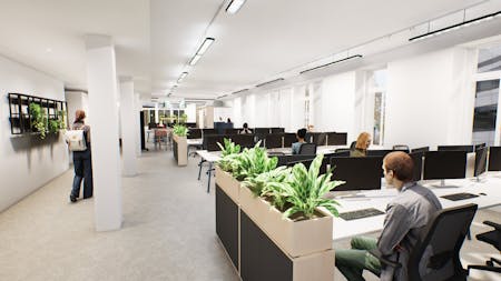 15 Exchange Place, Glasgow, Office To Let - Open Plan Office