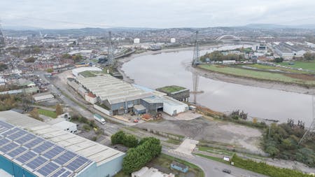 Neptune Works, Port of Newport, Newport, Industrial To Let - Newport  site 2 aerials08.jpg