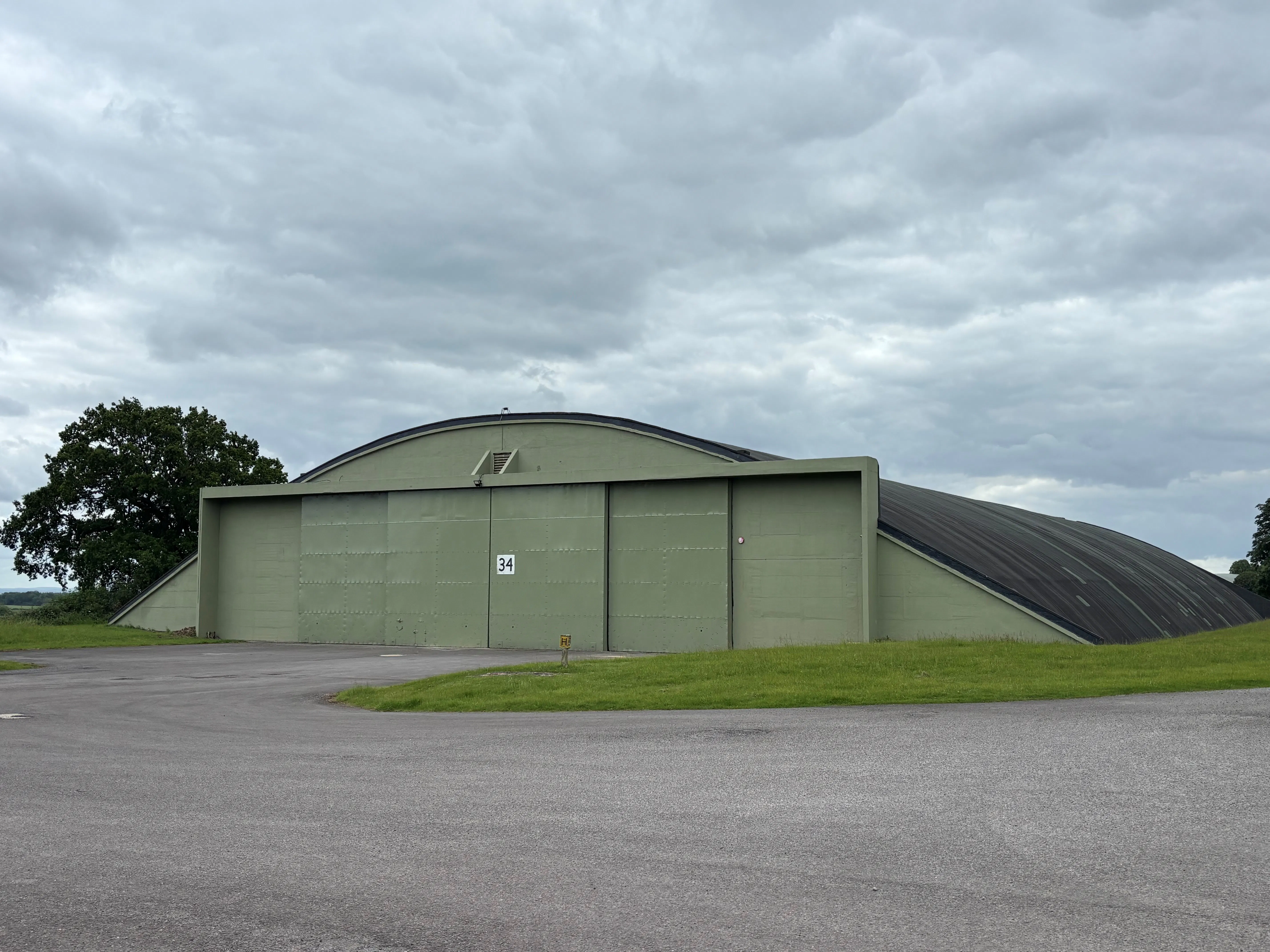 Hangar 34, Aston Down Business Park, Stroud, Industrial To Let - 260720 H34 Ext North1.jpg