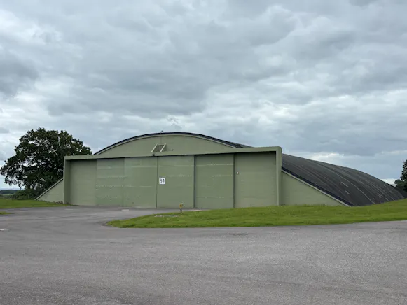 Hangar 34, Aston Down Business Park, Stroud, Industrial To Let - 260720 H34 Ext North1.jpg
