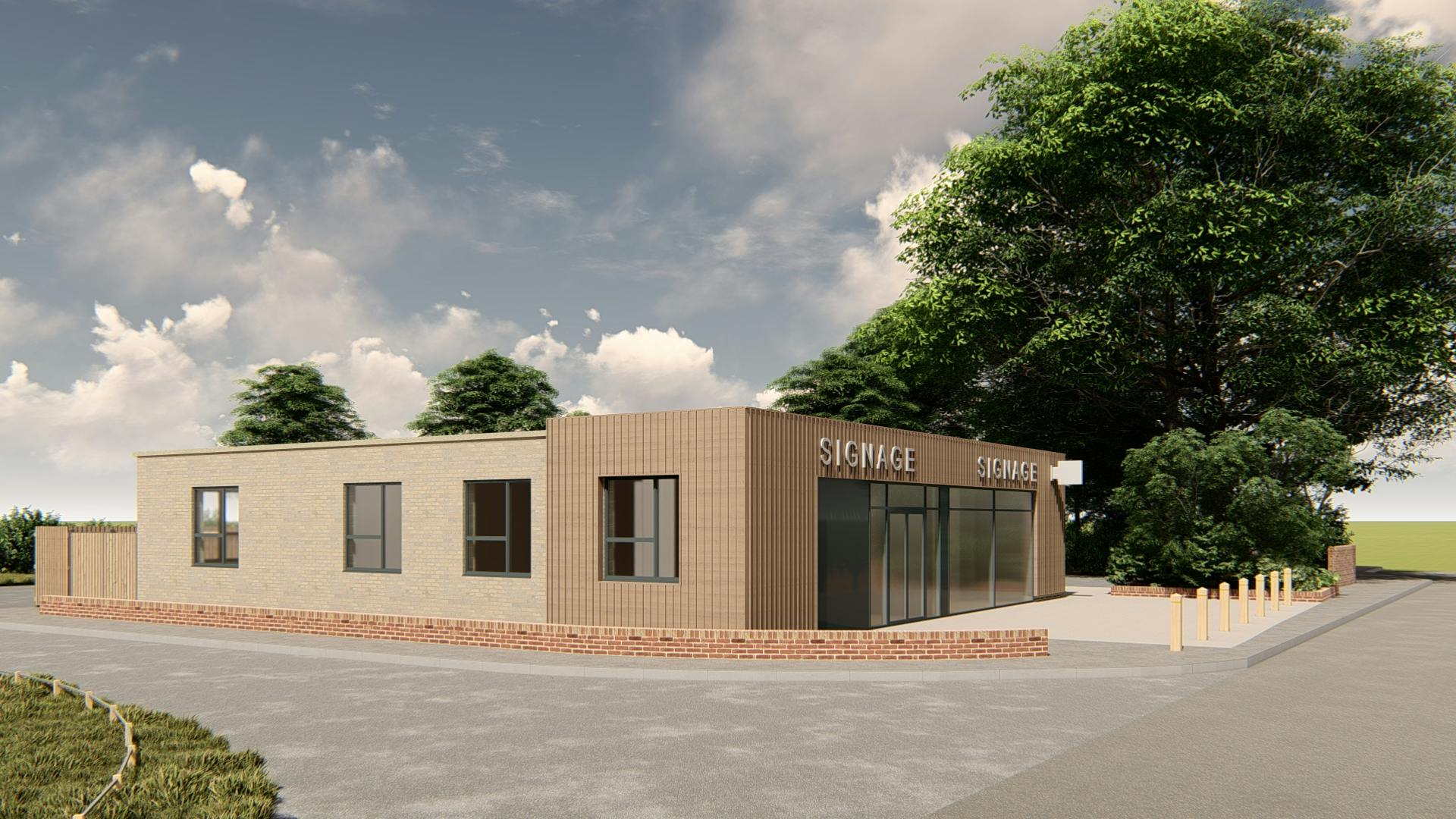 Drayton, School Road