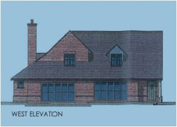 Meadow Brook Farm, Risborough Road, AYLESBURY, Development / Land / Other For Sale - West Elevation plot 4.JPG