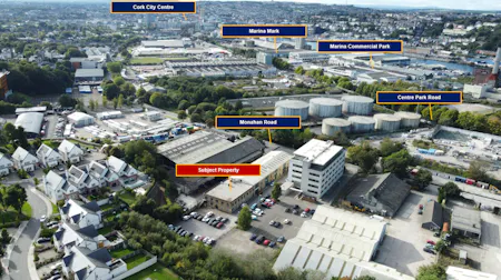 Unit 7, Cleve Business Park, Cork, Office To Let - Aerial (Marked).png