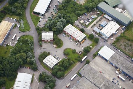 Unit 106, Clearwater Road, Newport, Industrial To Let - Aerial Clearwater Rd Queensway Meadow.jpg