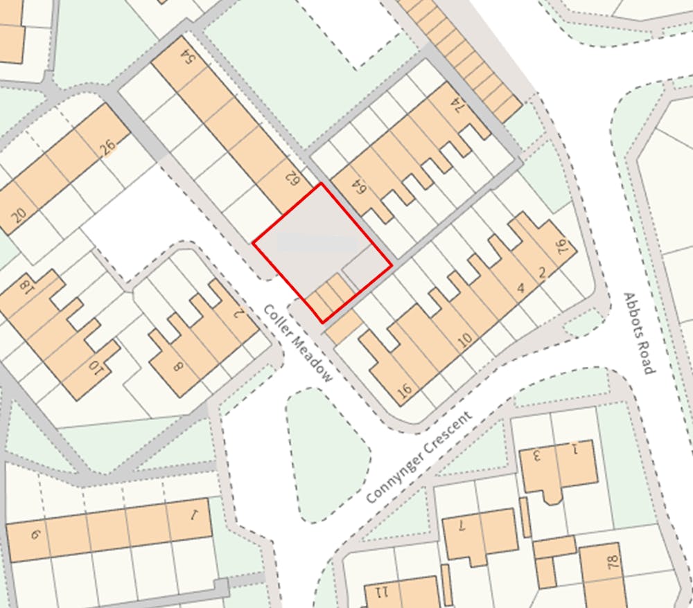 Garage Site, Coller Meadow - Site Plan.png