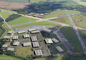 Throckmorton Industrial Park, Pershore To Let - Throckmorton Aerial CGI.jpg - More details and enquiries about this property