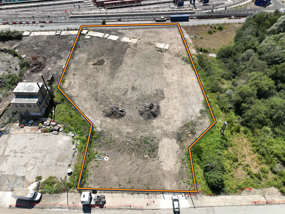 Beckton Gas Works, Armada Way, London, Open Storage To Let - Outlined DJI_20260711132640_0003_V.png